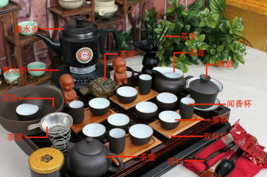 功夫茶具28件的名稱，功夫<a href=http://www.cikucha.com/chaju/ target=_blank class=infotextkey>茶具套裝</a>介紹