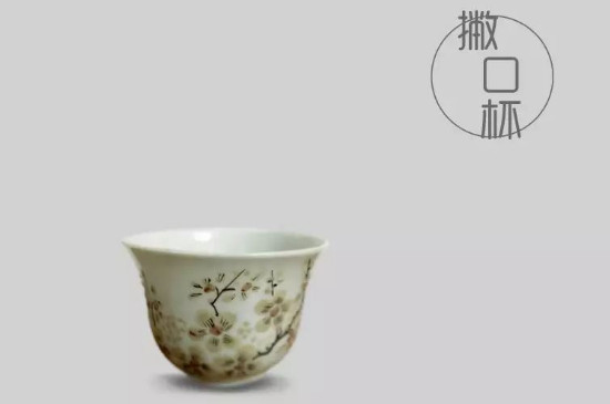 品茗杯的杯型介紹，品茗杯的器型類別分類大全圖