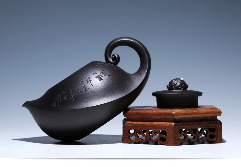 創(chuàng)意別致紫砂壺，個(gè)性手工美型外觀紫砂壺