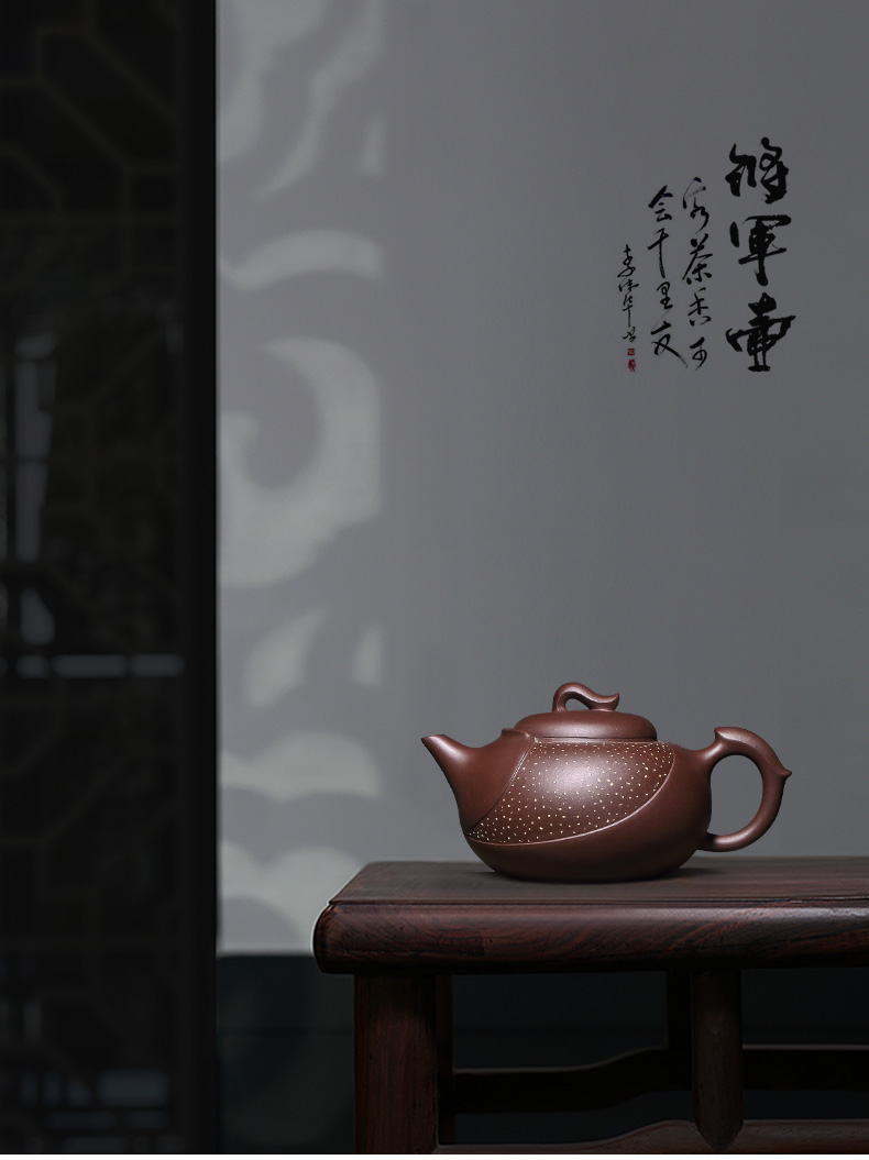 將軍壺紫砂壺，雅韻精美紫砂壺