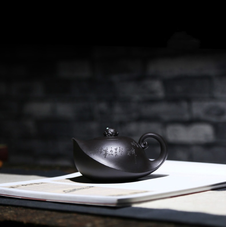 創(chuàng)意別致紫砂壺，個(gè)性手工美型外觀紫砂壺